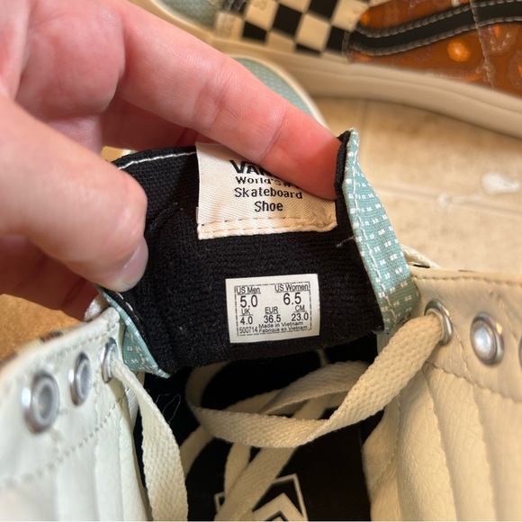 Vans Sk8- Hi Tiger Patchwork with flowers - Picture 5 of 6